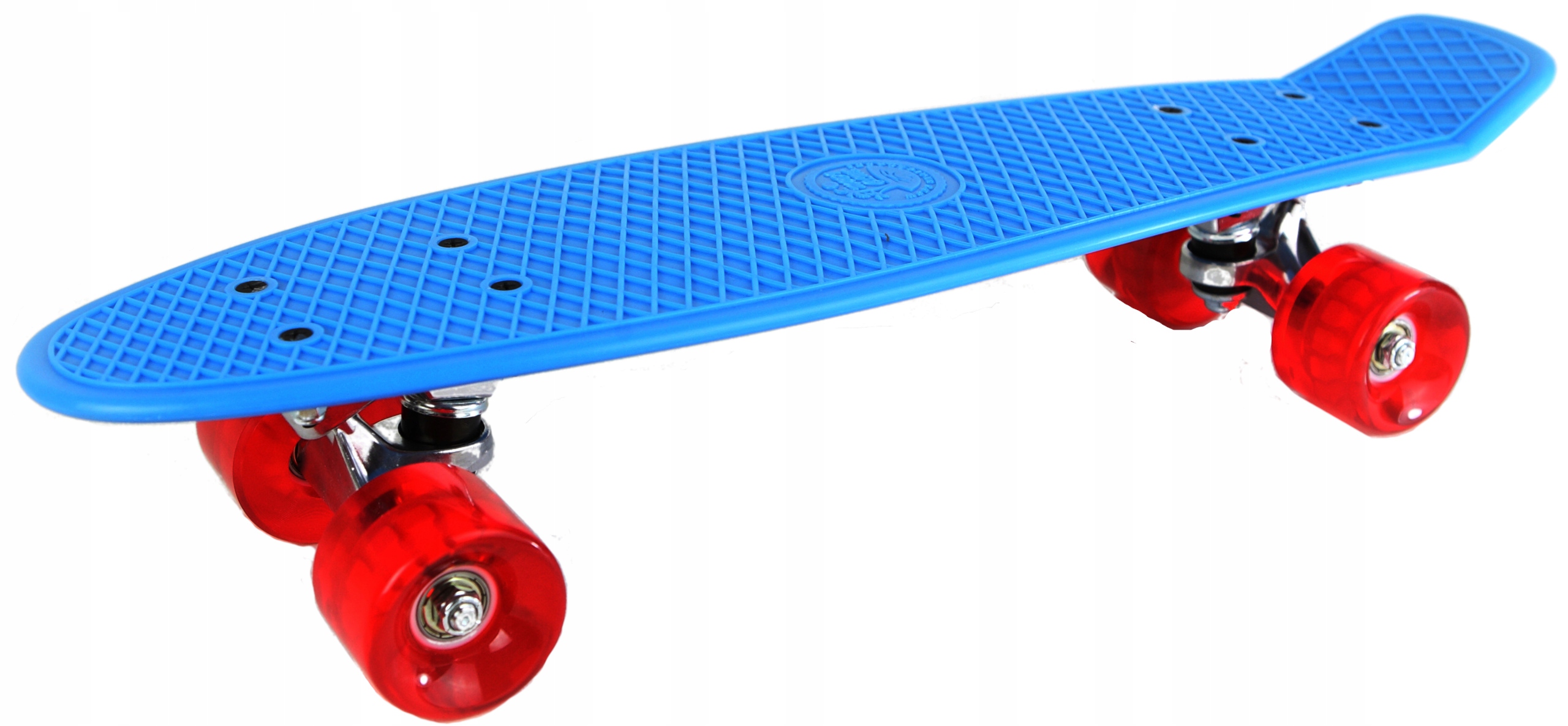 Modi PIQUE modro červený skateboard