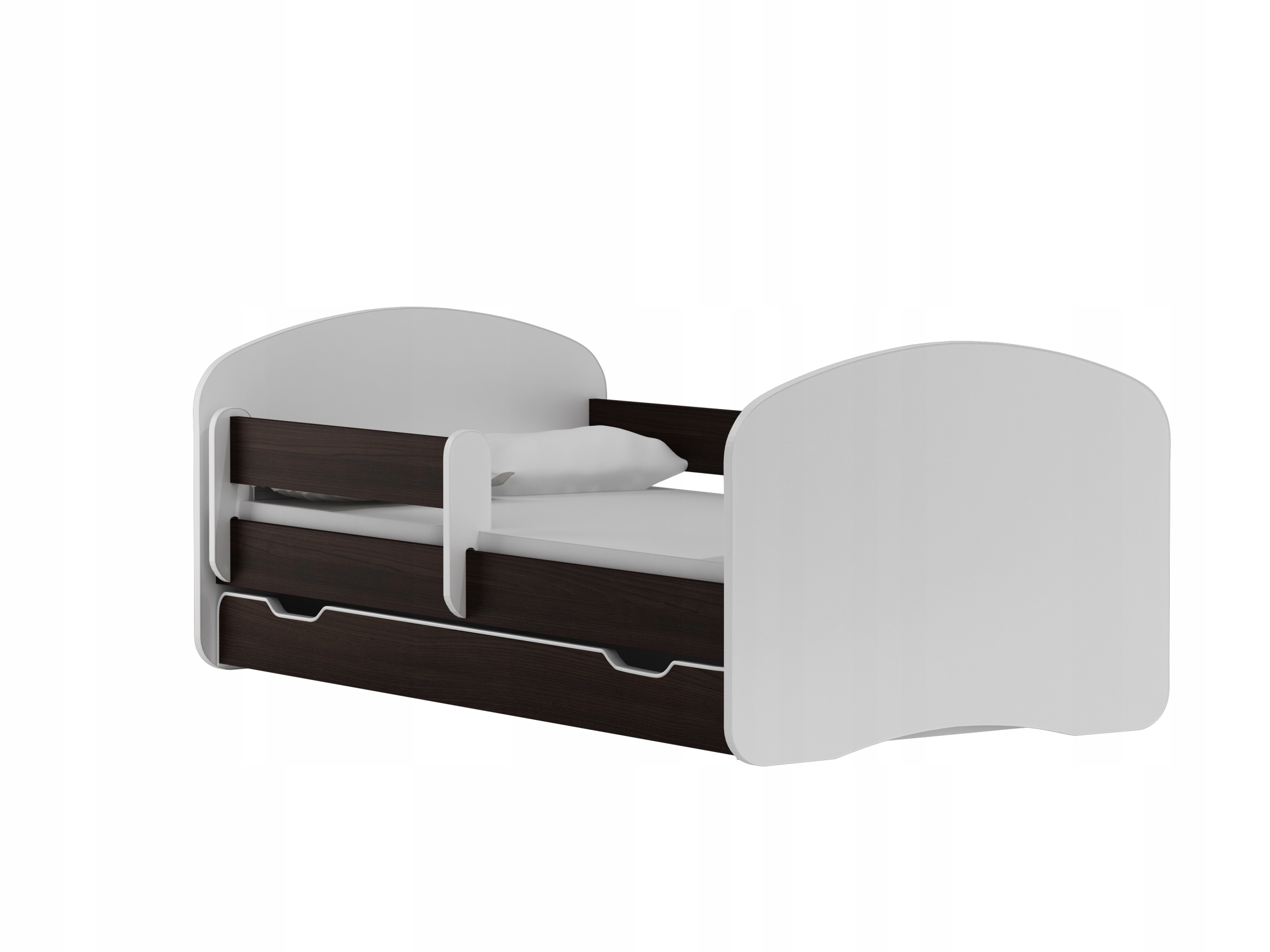 Łóżeczko młodzieżowe dwustronne 180cm/90cm Materac Marka Meble Partner