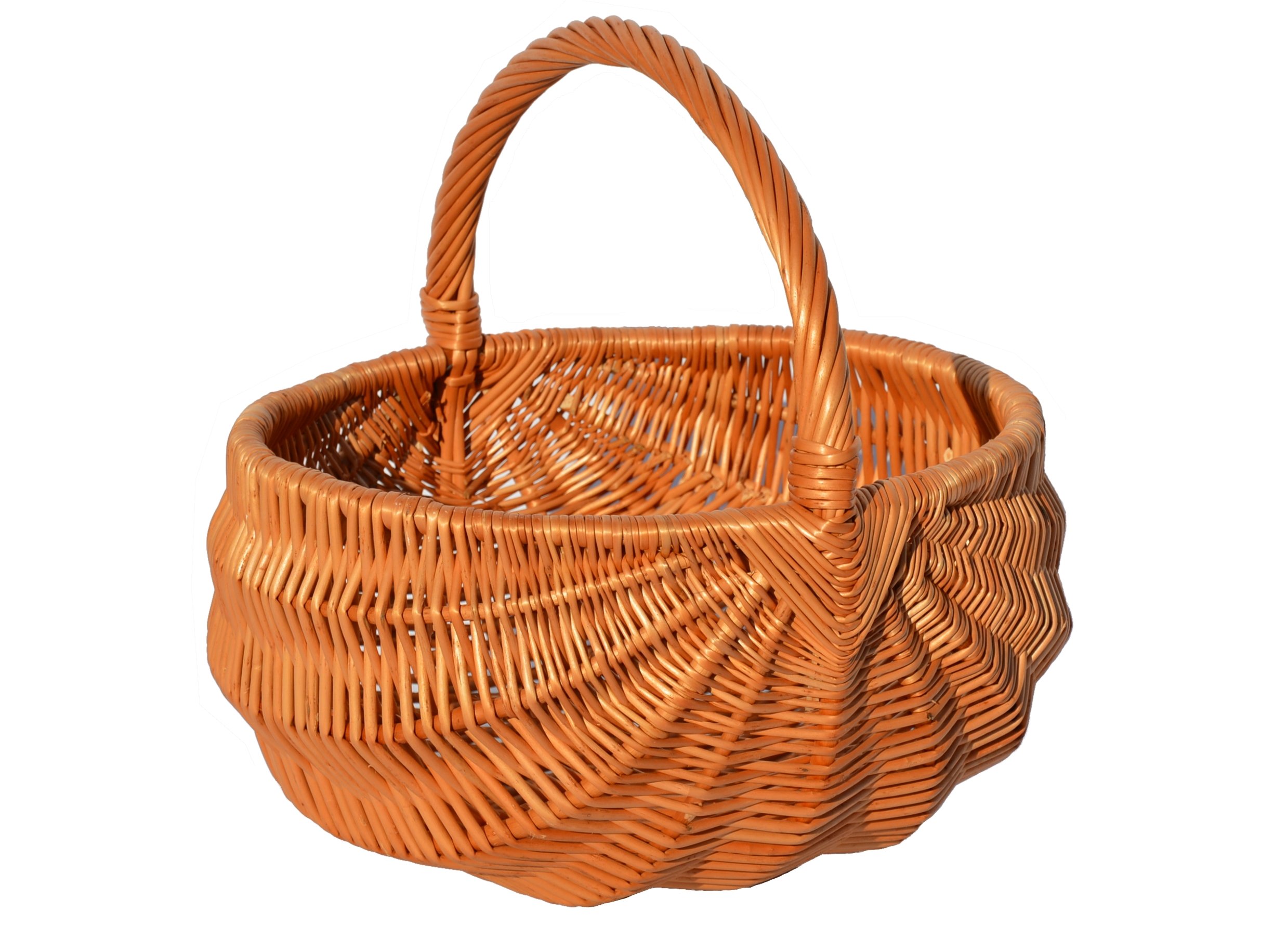 

Kosz na zakupy Wiklina koszyk na grzyby Fi 27 CM