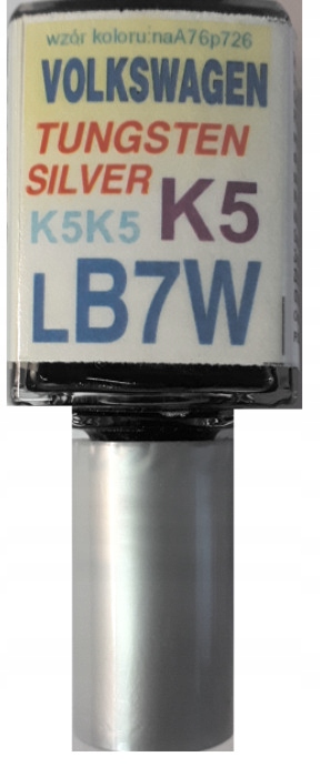 

Vw LB7W K5 Tungsten Silver Lakier Zaprawka Do Rys