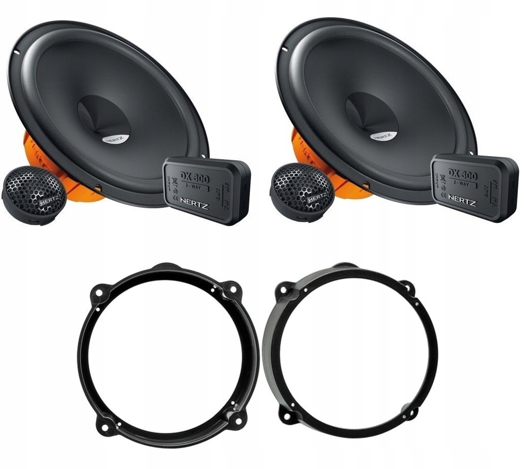 Hertz Dsk 165.3 Reproduktory vzdálenosti 16,5 cm Alfa Romeo 147 159 Fiat Croma