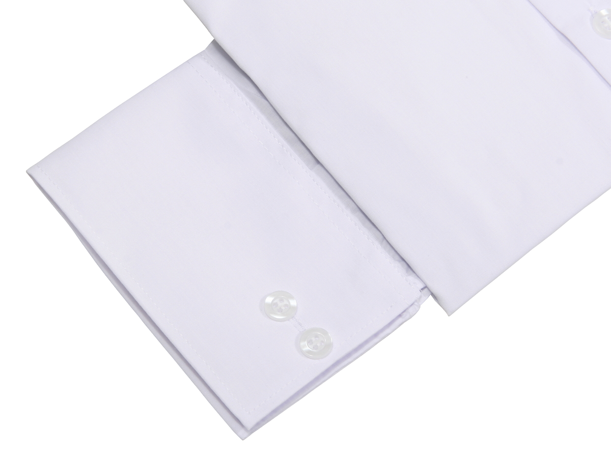KOSZULA BIAŁA GŁADKA 39 164-170 SLIM FIT Rozmiar 164-170