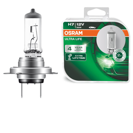 

Osram Żarówki H7 Ultra Life 4 Lata