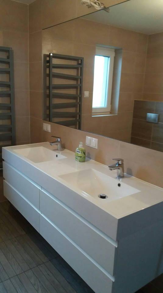 ATU SZAFKA FREZ KOLORY RAL , UMYWALKA PODWÓJNA 140