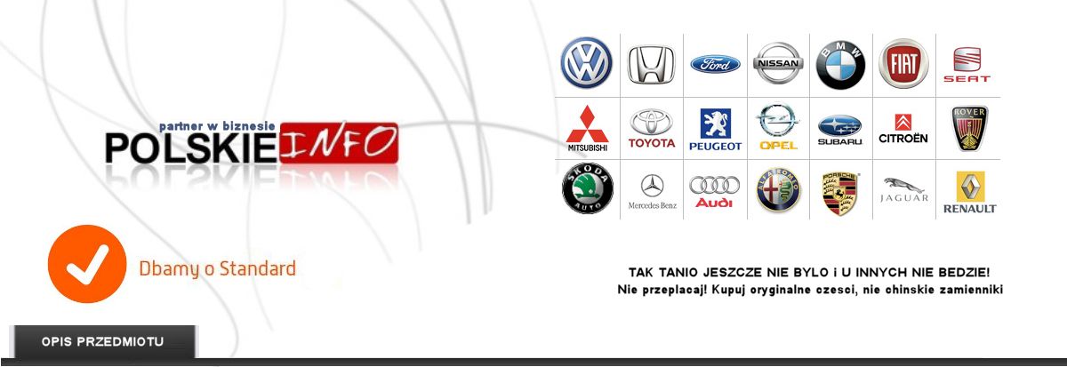 ORYG KLAMKA ZEWNETRZNA DRZWI PRZOD LEWA PEUGEOT J5 Installation side Left front