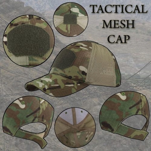 CZAPKA BASEBALL MESH OLIVE Cechy dodatkowe regulowane zapięcie