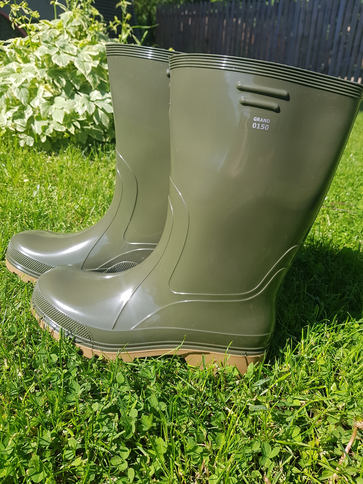 Kalosze Grand Zielone Gumiaki Demar Produkt Polski Oryginalne opakowanie producenta folia