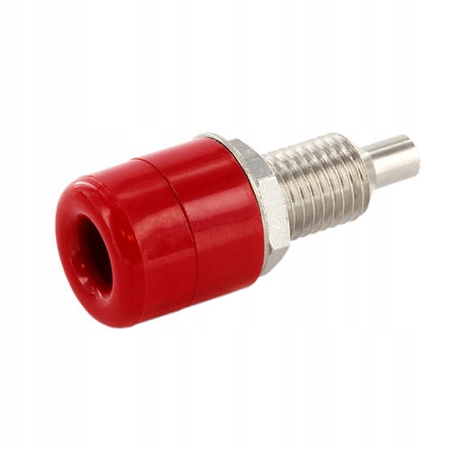 

Gniazdo Bananowe Telefoniczne 4MM Niklow. Czerwone