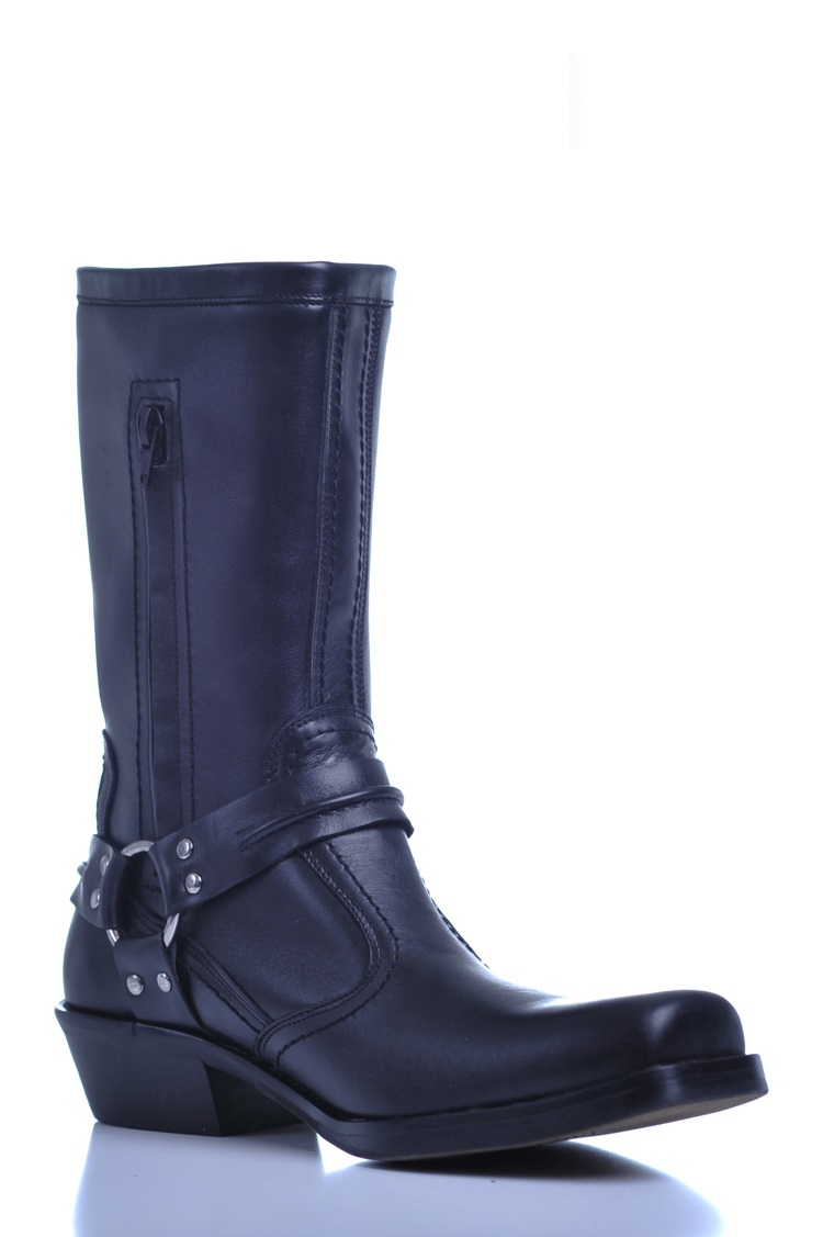 WYSOKIE KOWBOJKI model K-999 Skóra naturalna 39-46 Oryginalne opakowanie producenta pudełko