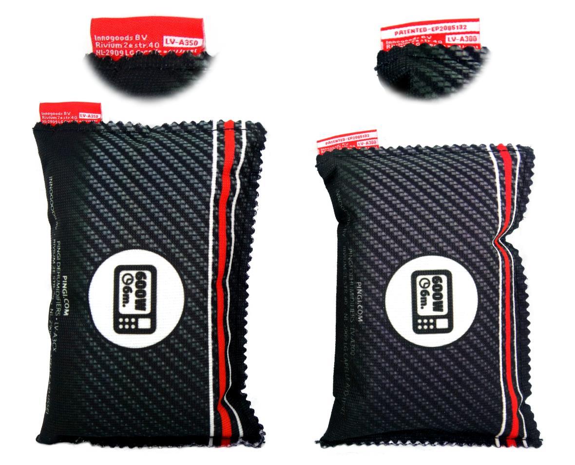 PINGI XXL 2x SAMOCHODOWY POCHŁANIACZ WILGOCI +15%! Numer katalogowy producenta LV-A350