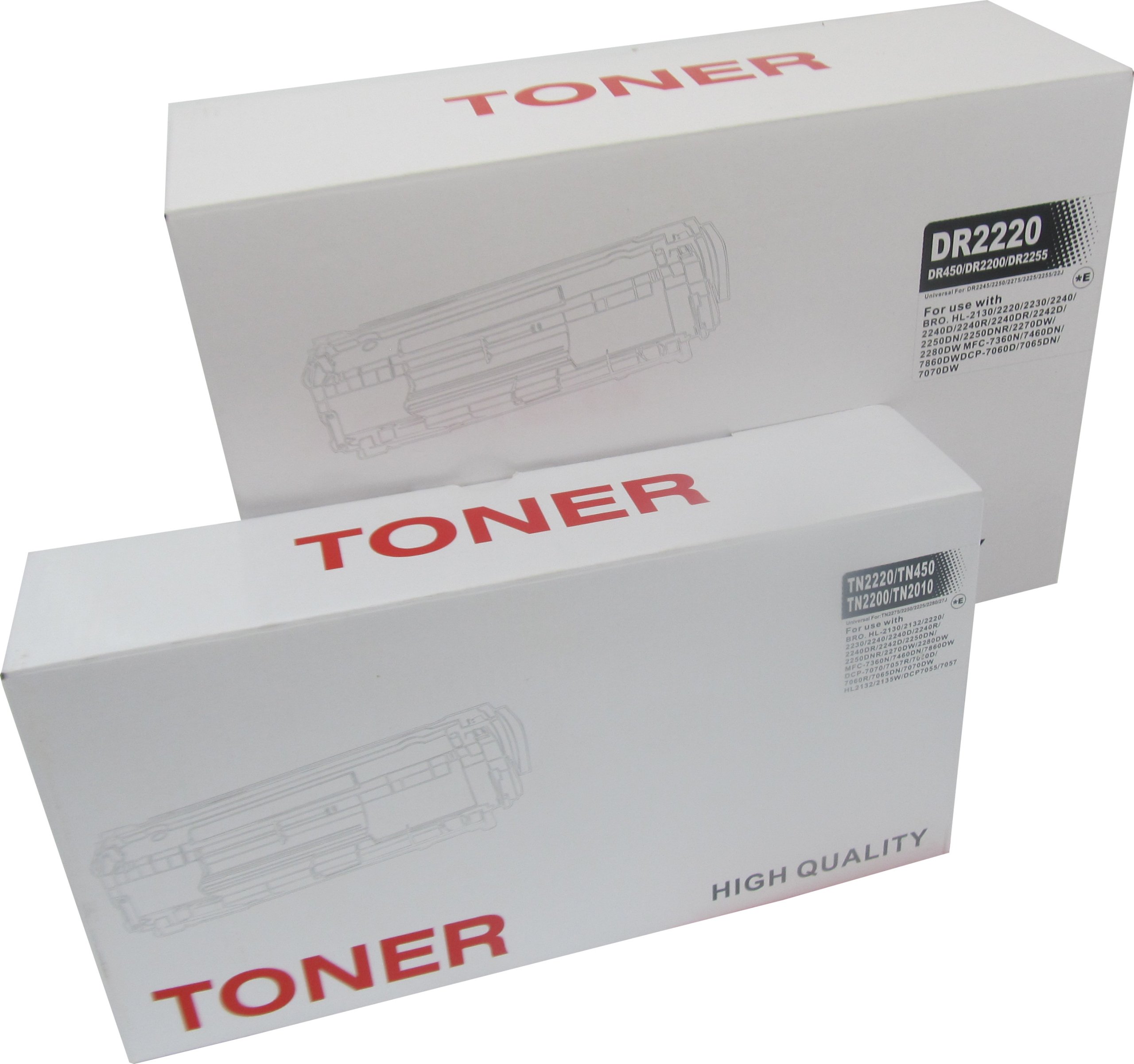

Komplet toner bęben do Brother DCP-7055W TN2220