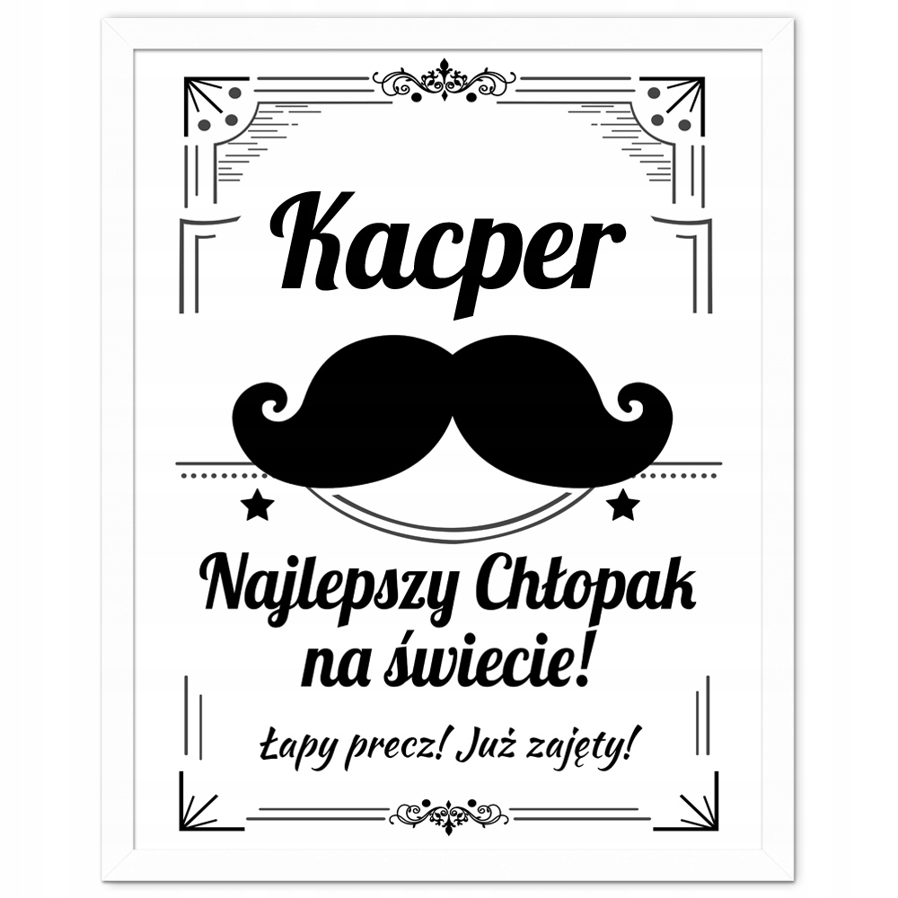 

Wyjątkowy Prezent Dla Chłopaka, Plakat Obrazek!