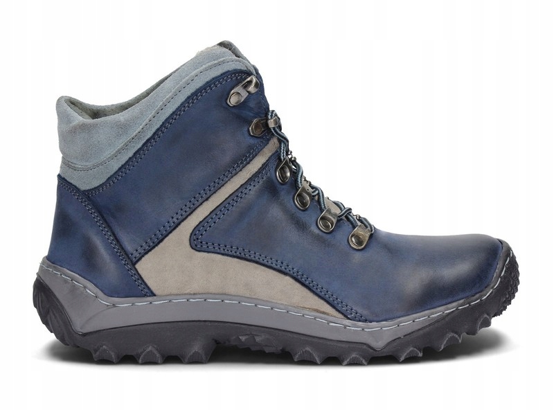 

Obuwie Trekkingowe Wysokie Skóra 321 Blue 36