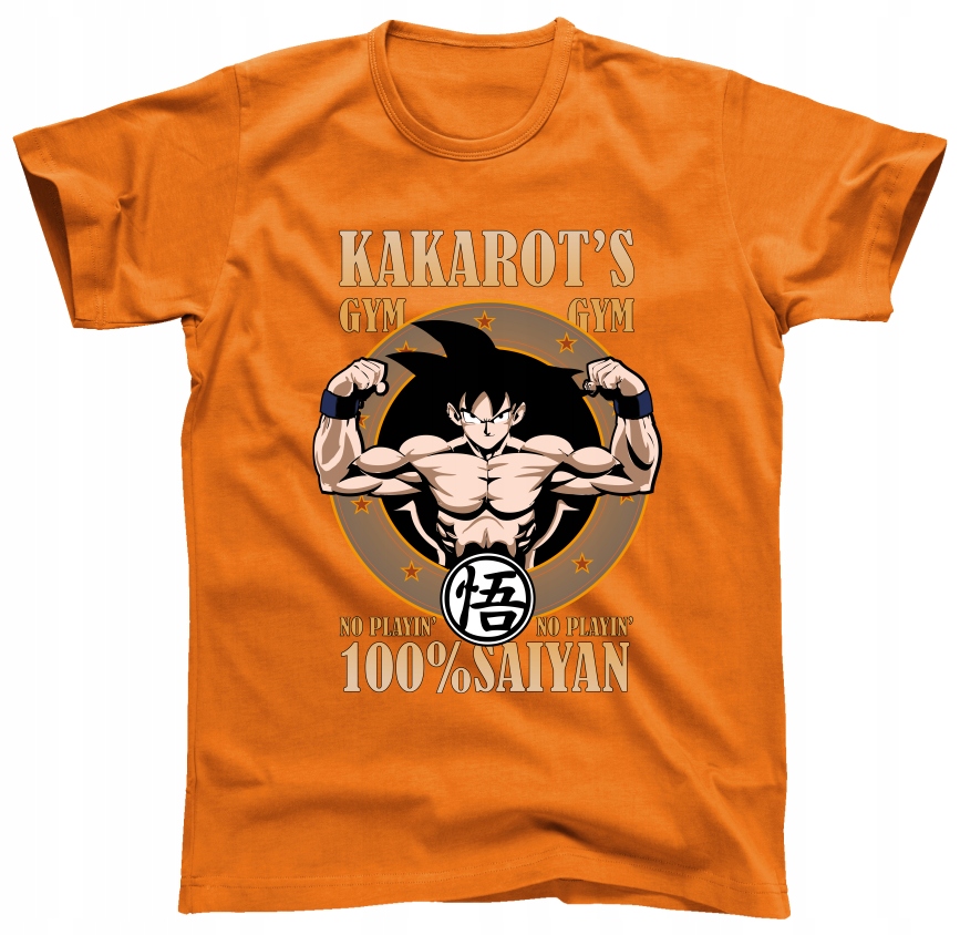 

Koszulka Dragon Ball Na Siłownie Kakarotto L