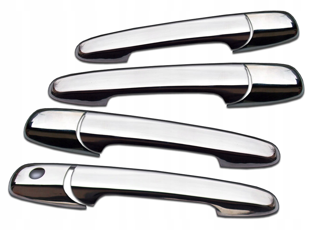 FORD RANGER 06-11 накладки на дверные ручки хром сталь