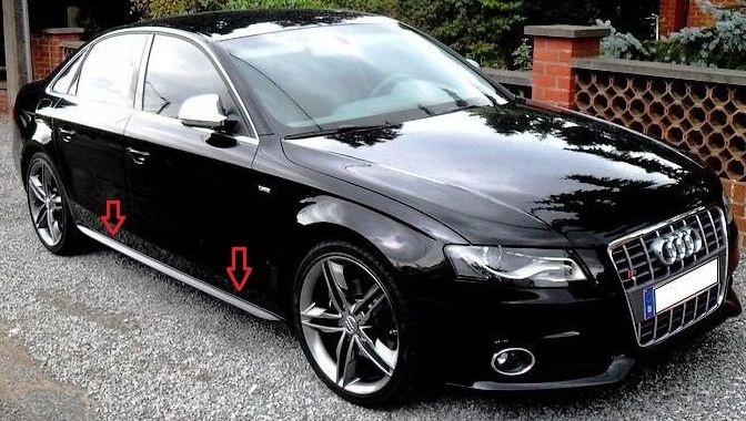 Audi B8 S4 Rs4 S Line Side Moldings New Xdalys Lt