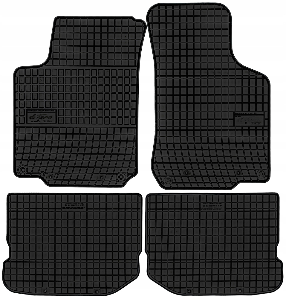 

Dywaniki gumowe dopasowane do Seat Leon I 1 99-05r