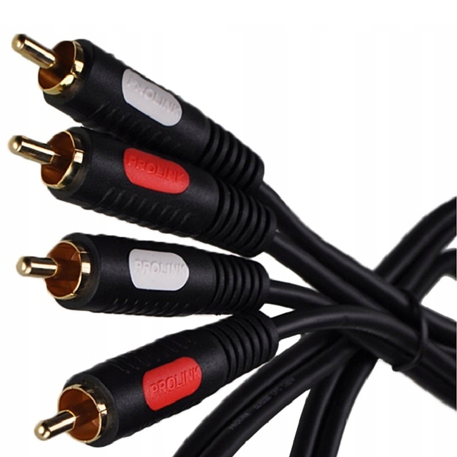 

Kabel 2 Rca Audio Cinch Gold Prolink Classic 1,2m