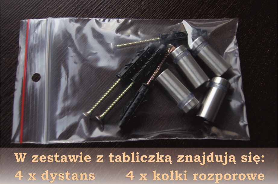 3D | 35x45 | Numer na dom Tabliczka adresowa ALU/1 Grubość 6 mm