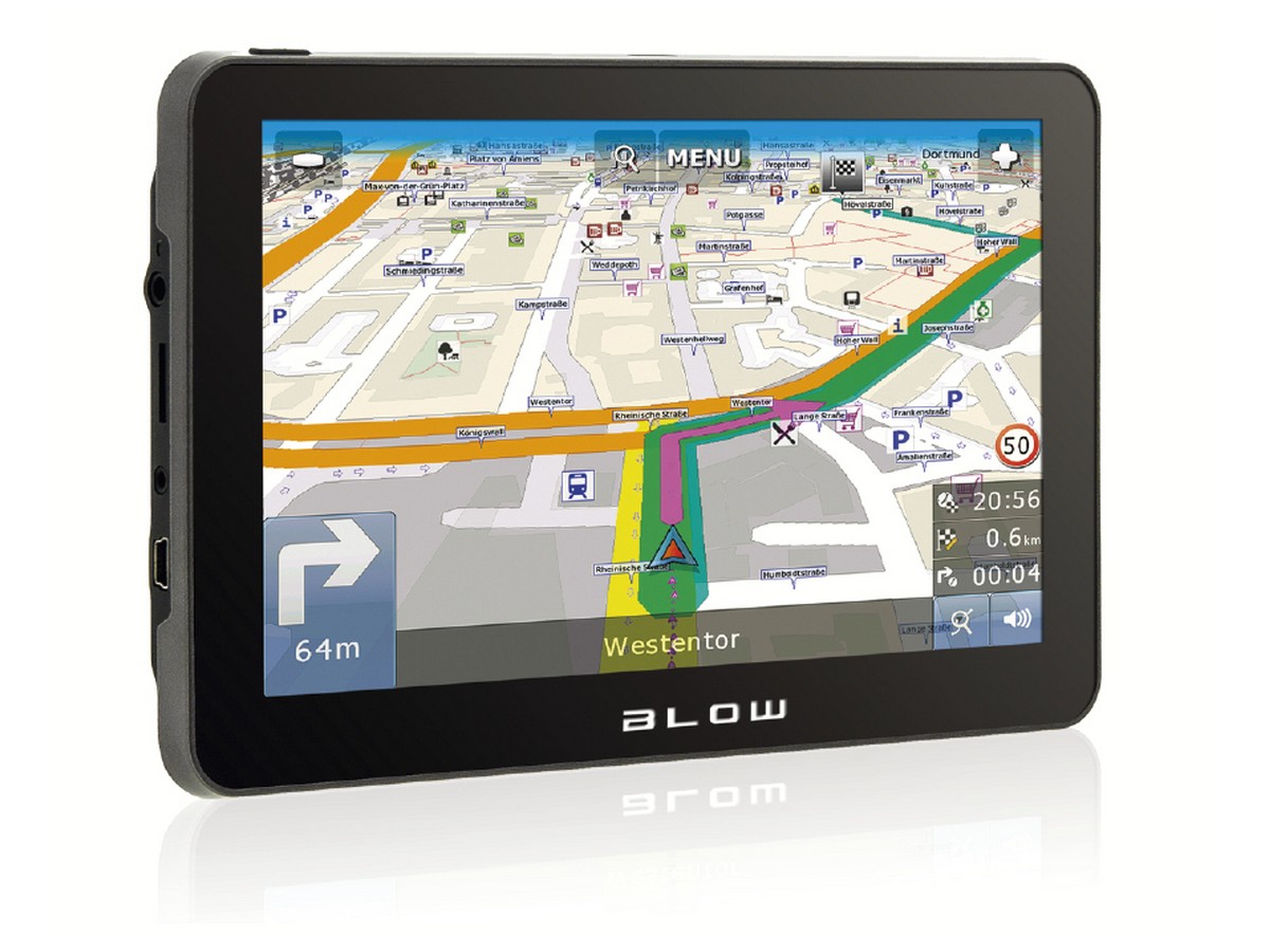 Navigace Blow GPS720 7 Mapy Evropy Pl Doživotně