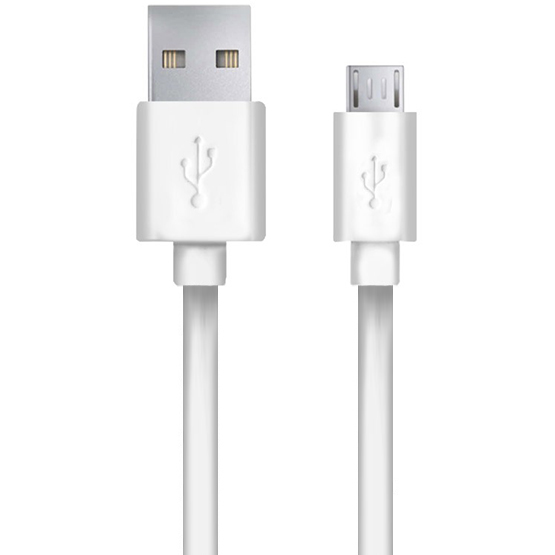 

Kabel 0,8m Esperanza microUSB mikro Usb 80cm white