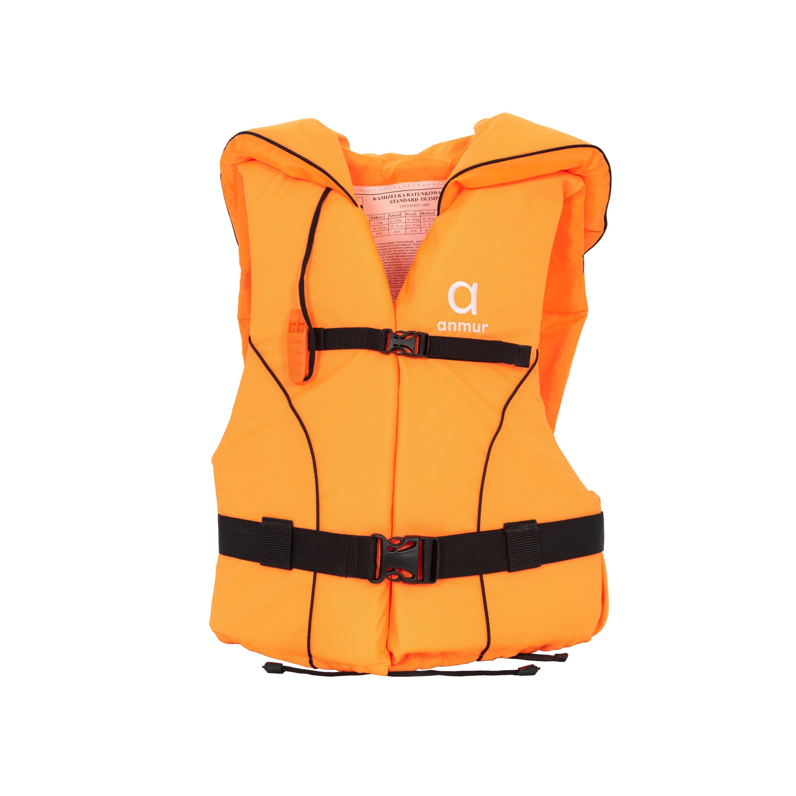 Záchranná Vesta kapok XXL 70kg+ 100N Anmur