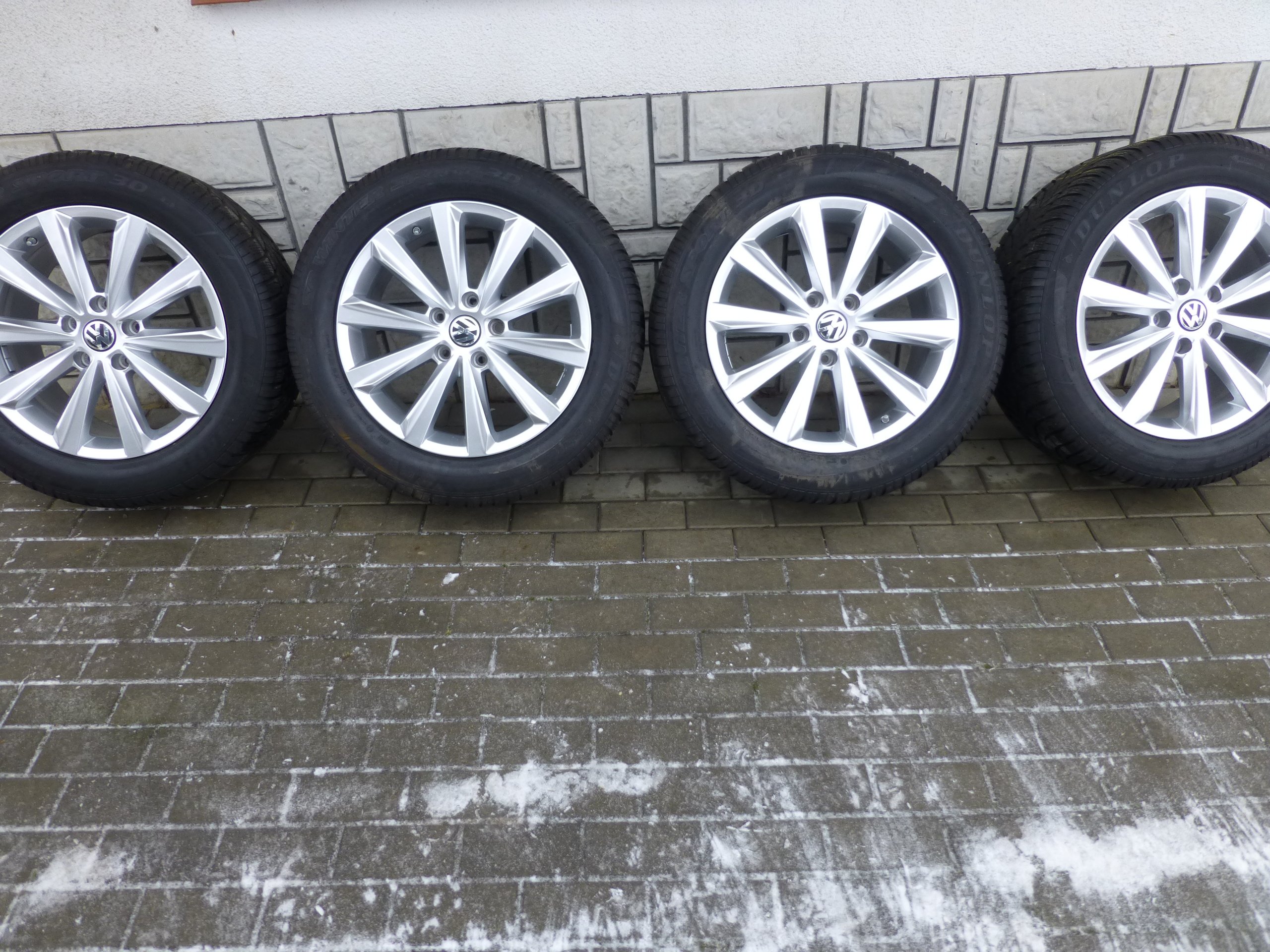 KOŁA ZIMOWE VW TOUAREG 19'' DUNLOP 2015 ROK! TMPS