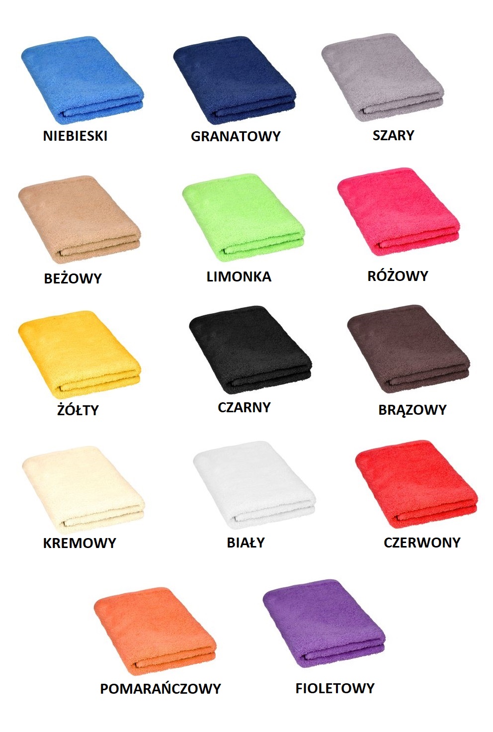 RĘCZNIK 50X100 Z HAFTEM IMIĘ DZIEŃ DZIADKA PREZENT Gramatura ręcznika 410-500 GSM