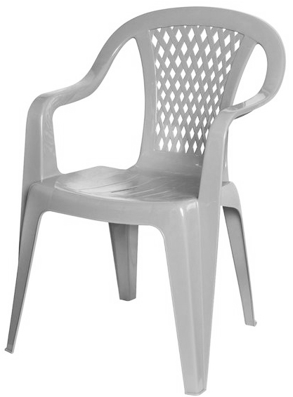 MEBLE OGRODOWE 6+1+PARASOL STÓŁ KRZESŁA SZARY Rodzaj stół i krzesła