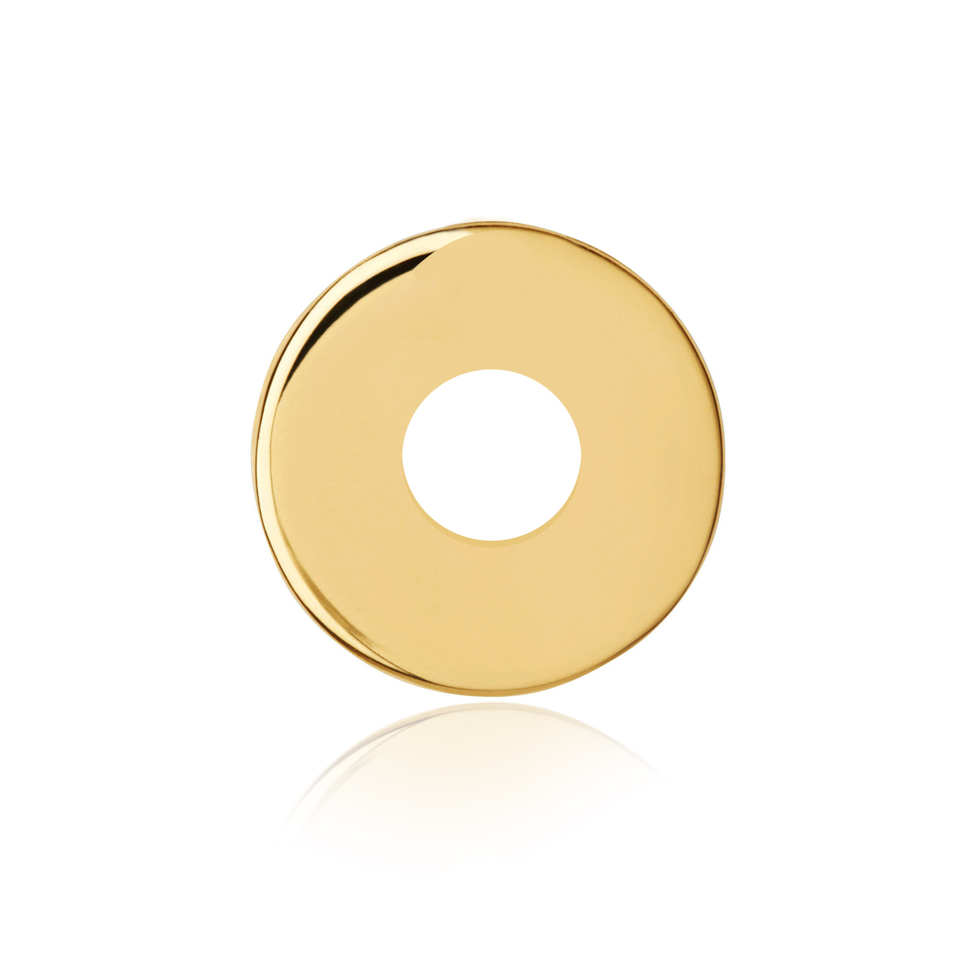 ZŁOTA ZAWIESZKA KÓŁKO RING CELEBRYTKA GRAWER 333 Marka Goldmark