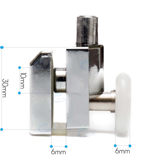 Komplet 8szt rolek do kabin prysznicowych DURASAN Kod producenta ZE-03