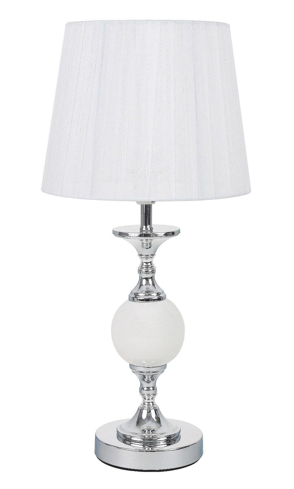 

Lampa Biała Glamour Nowoczesna Nocna Minimalistycz