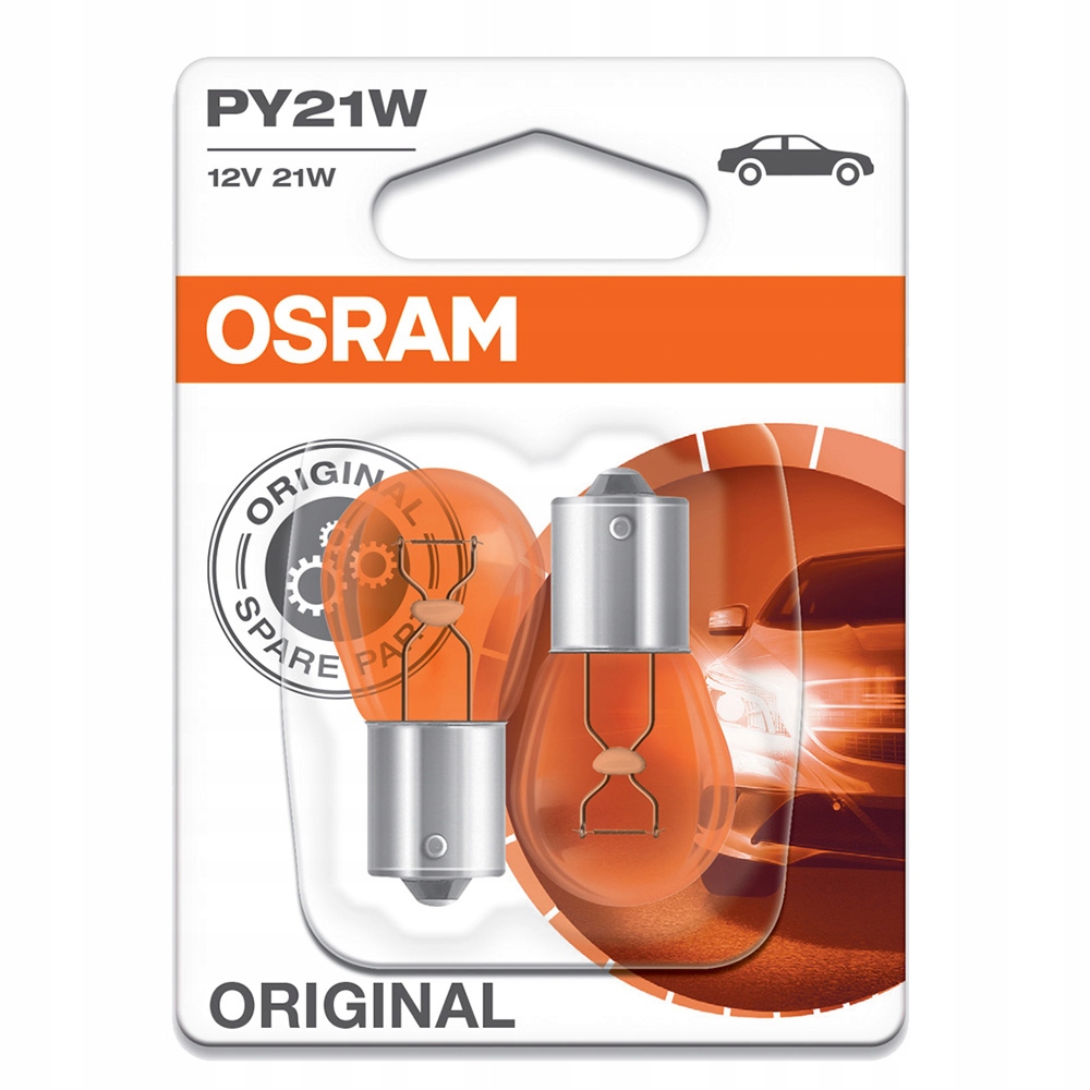 

Osram Original 12V 21W PY21W BAU15s