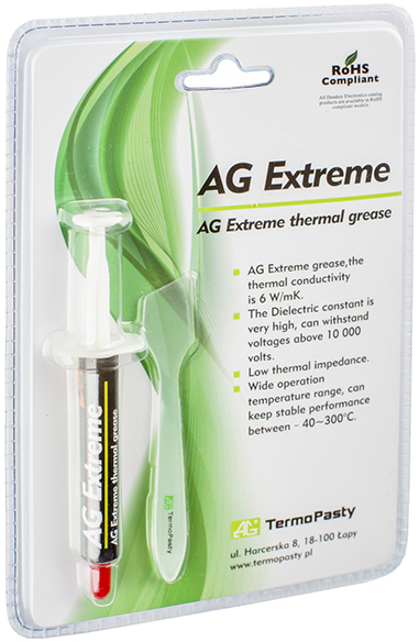 

Pasta termoprzewodząca Ag Extreme 3g_______AGT-108