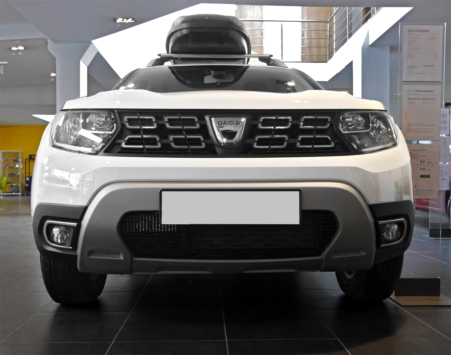 Nakładki ramki halogenów Dacia Duster 2017+ Numer katalogowy producenta 2025103