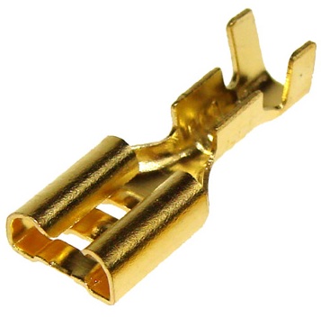

Konektor żeński 6,4mm Kpl 20szt wsuwka (0489)