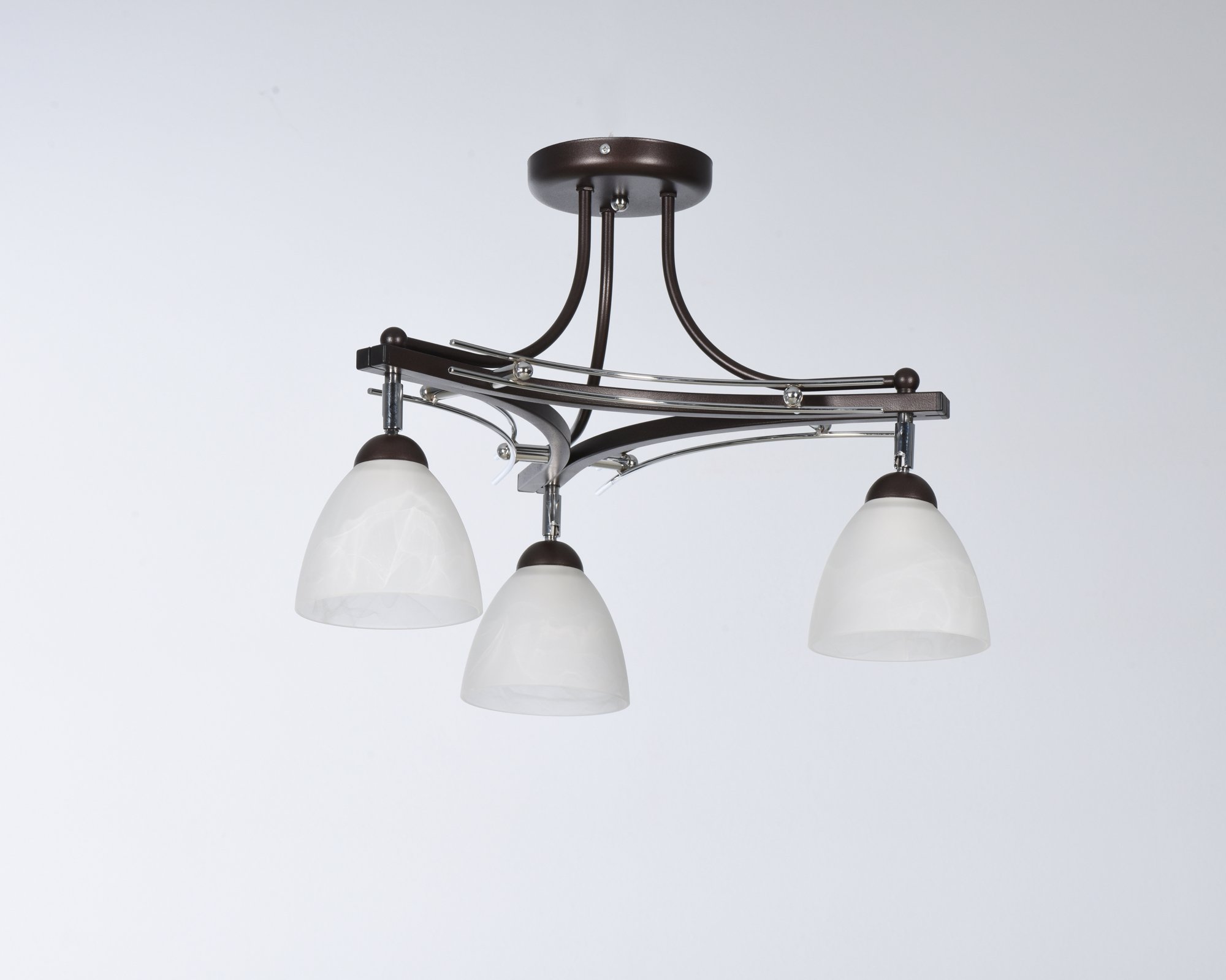 Stropní svítidlo lustr 3xE27 skleněná lampa 237/3Z