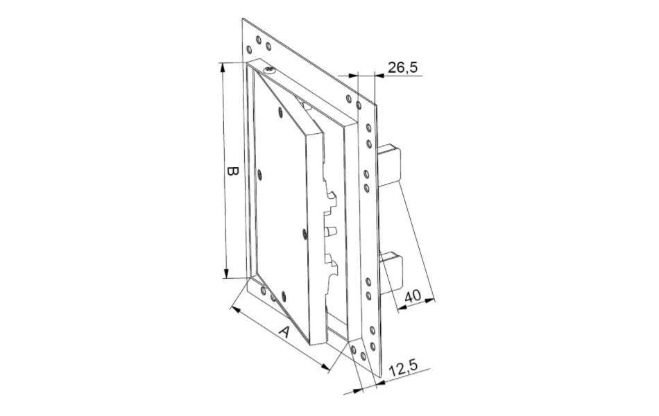 AWENTA DRZWICZKI REWIZYJNE MASKOWNICA KRAL 15x20 Marka Awenta