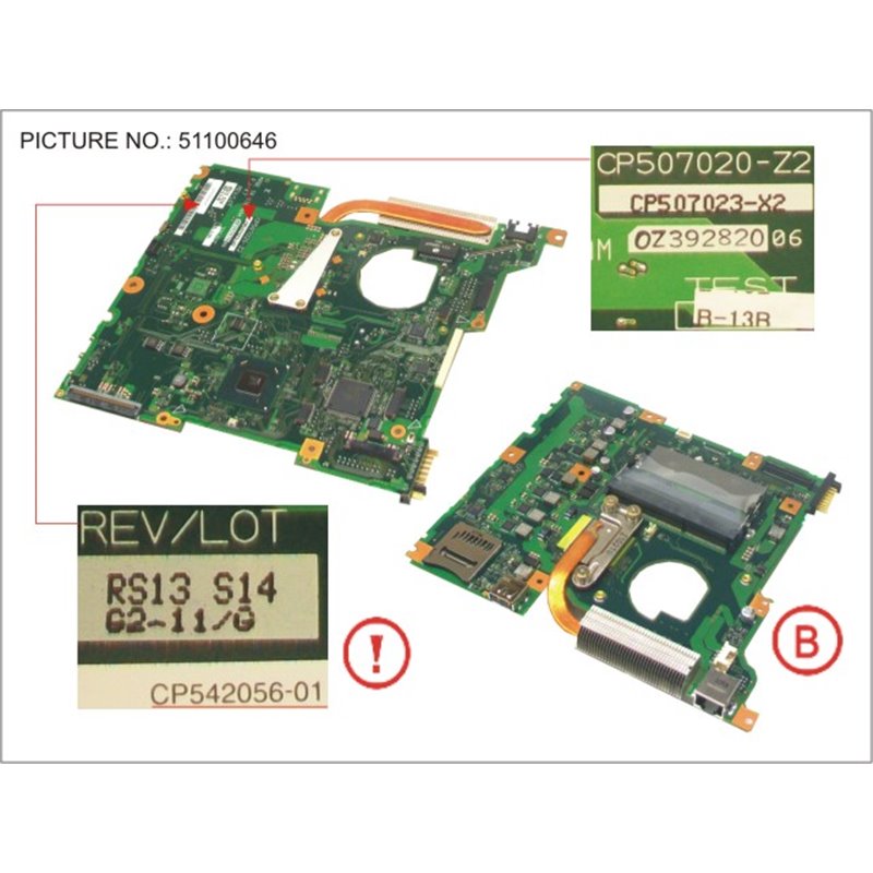 Deska Fujitsu Lifebook P701 i5-2520M Nová