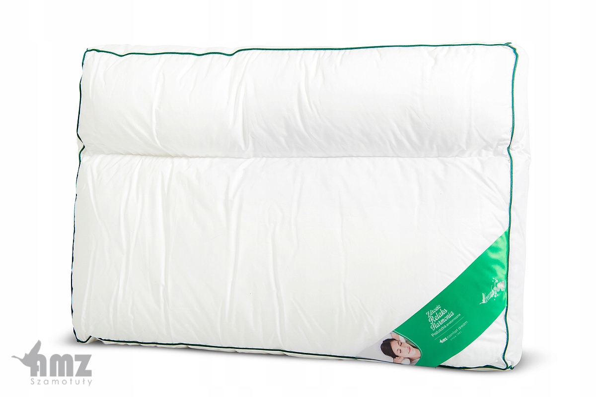 AMZ Poduszka ANATOMICZNA MATERACOWA BAWEŁNA 50x60 Marka AMZ