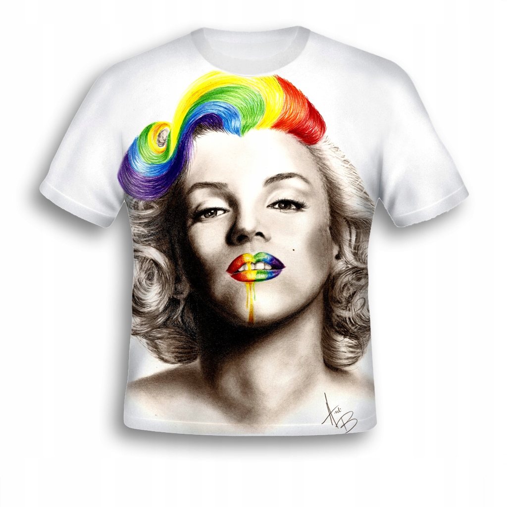 

Koszulka 3D T-shirt Marilyn Monroe XL Młodzieżowa