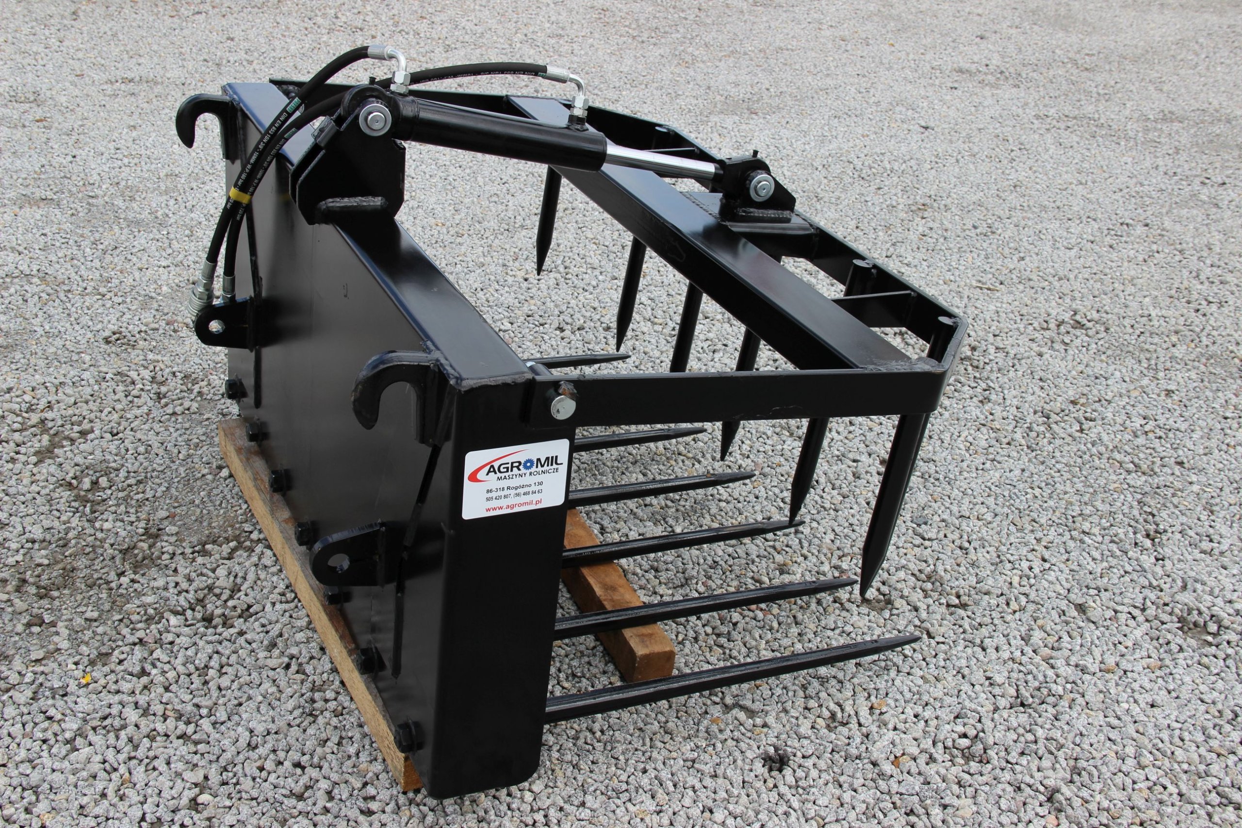 Krokodyl ladowacz 1 20 m zeby kute mocny Wol Met Part number 01