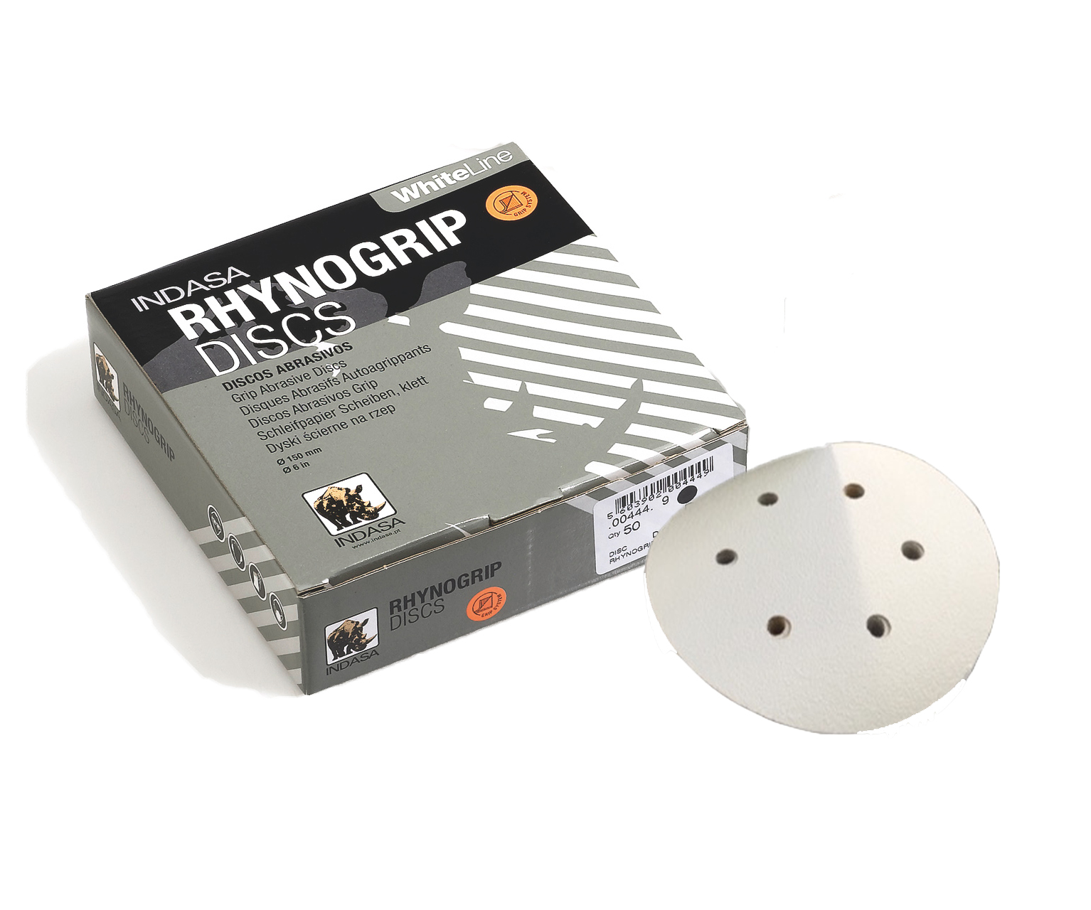 

Dyski Indasa White Line Na Rzep P180 Paczka 50 szt