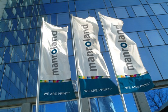 Flaga Reklamowa firmowa 500x120cm Projekt Gratis Szerokość produktu 120 cm