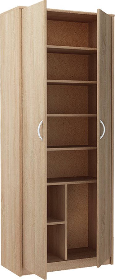 SZAFA, REGAŁ ZAMKNIĘTY, DĄB SONOMA R004 PÓŁKA Kod producenta r004sonoma