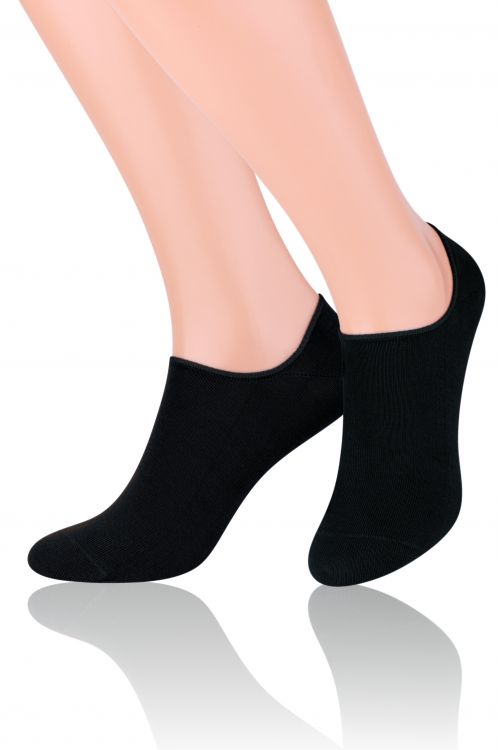 

Stopki Steven Invisible 070 bawełna 41-43 czarne