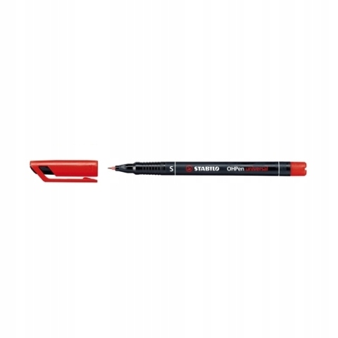 

Foliopis Marker Stabilo Ohp -en S 0,4 czerwony