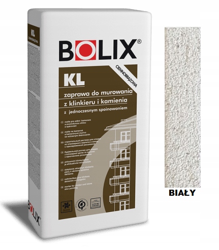 

Bolix Zaprawa Do Klinkieru Kl 25KG Biała