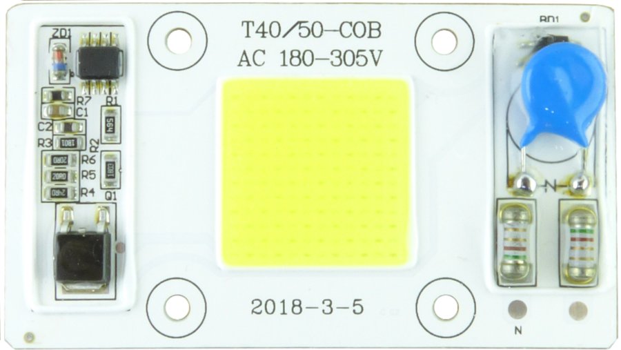 

Dioda Led 40W Ac 230V biała zimna 5500 - 6500K