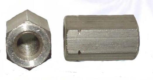 

M6 din 6334 A2 Nakrętka Długa 3d Nierdzewna